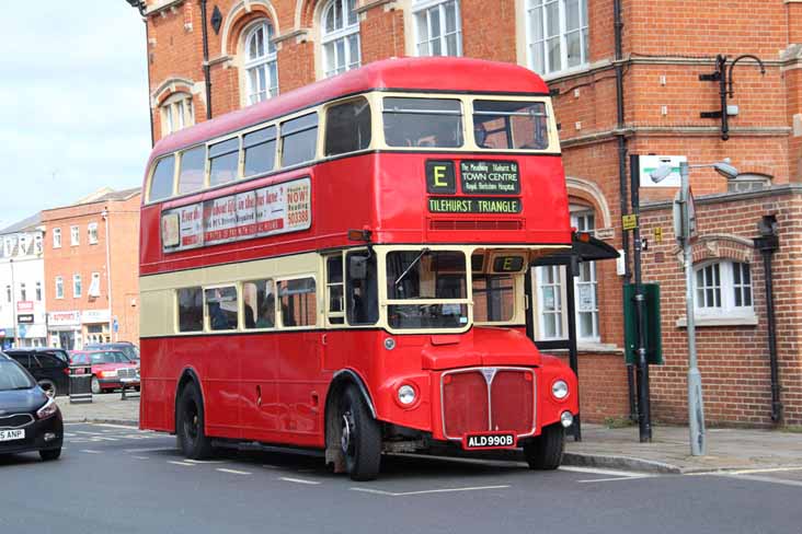 Reading Mainline AEC Routemaster Park Royal 25 flyby